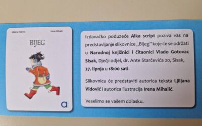 PREDSTAVLJANJE SLIKOVNICE “BIJEG”